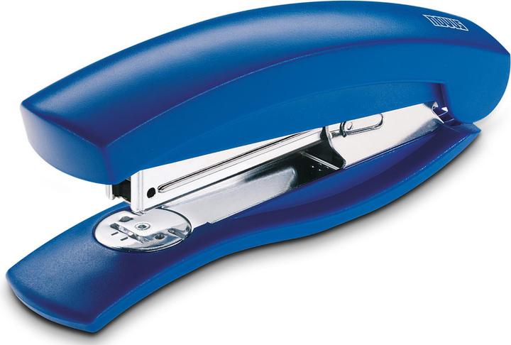 Novus Agrafeuse C 2 24/6 26/6 fixe/détachable/clouée 25 feuilles (80 g/m²) métal/plastique bleu (25 feuilles)
