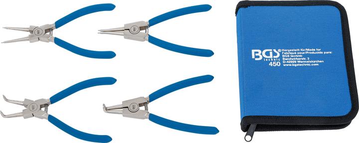 Immagine prodotto BGS Set di pinze per anelli a scatto (150 mm)