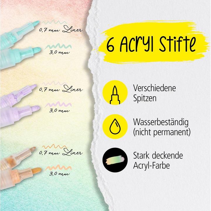Produktbild Online Pastel Acrylic Set (6x)