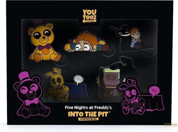 Produktbild Youtooz Five Nights at Freddy's Ansteck-Pins Set Into the Pit 3 cm (6)