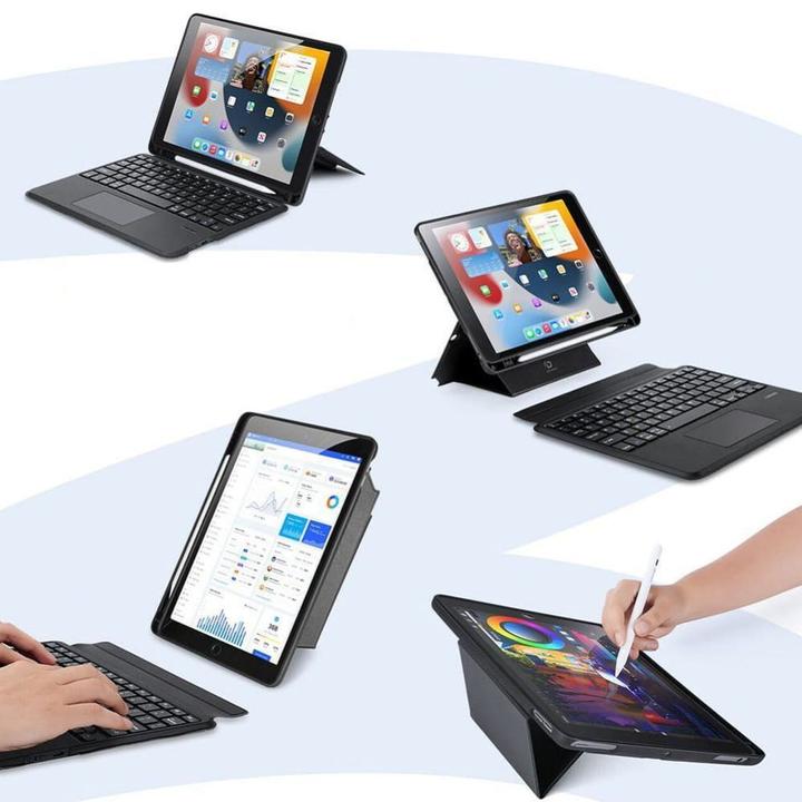 Image du produit Dux Ducis Étui pour clavier de la série DK (ING. Int., iPad 7, iPad 8, IPad 9)