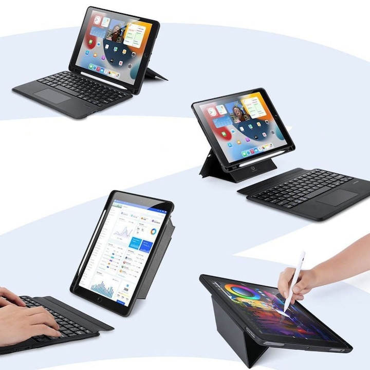 Immagine prodotto Dux Ducis Custodia per tastiera serie DK (Ing. Int., iPad 7, iPad 8, IPad 9)