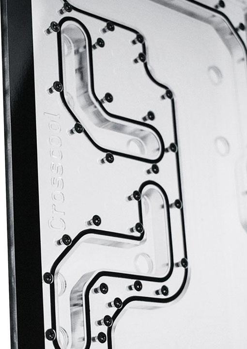 Produktbild Stealkey Customs Lian Li XL Crosscool Distroplate DDC - Acryl