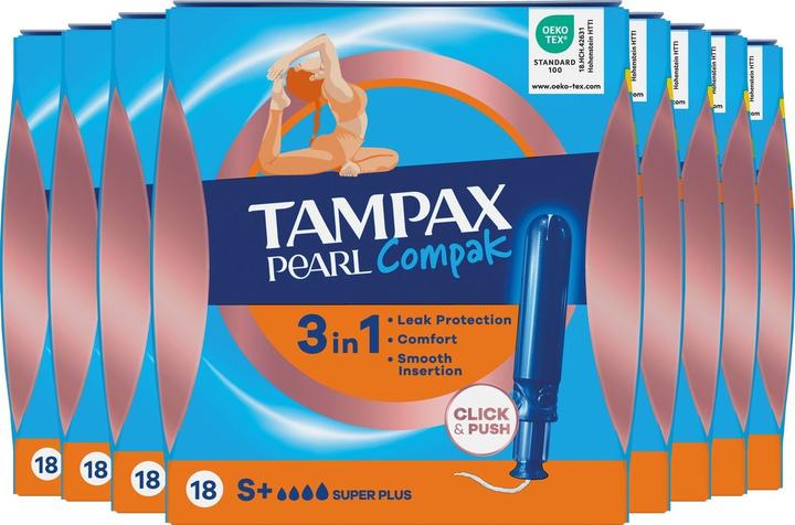 Immagine prodotto Tampax Perla Compak Super Plus (18x)