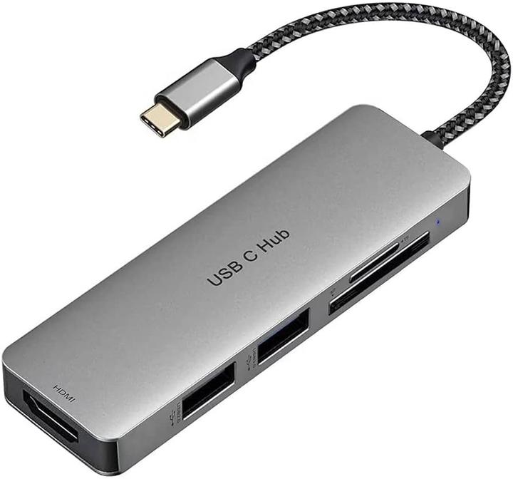 Produktbild Dicota USB-C 8-in-1 Multi Hub 4K (USB-C, 8 Ports)