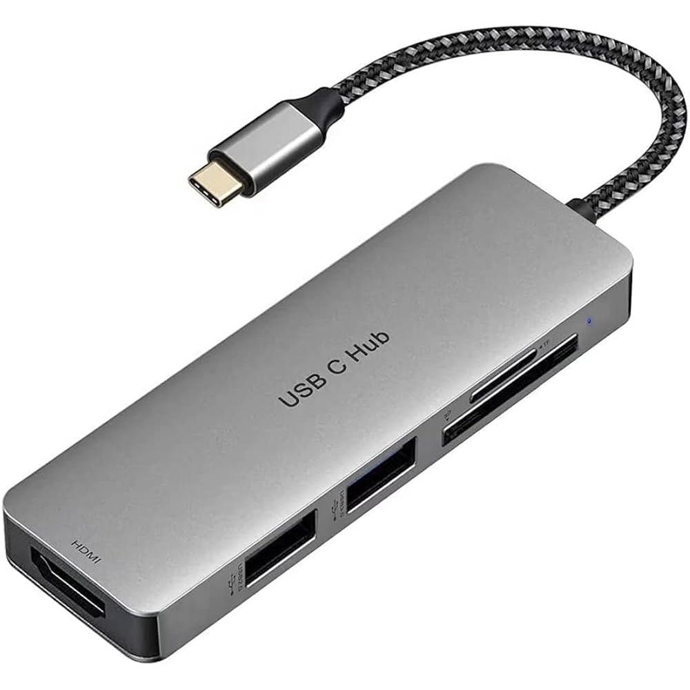 Thumbnail - Dicota USB-C 8-in-1 Multi Hub 4K (USB-C, 8 Ports), Dockingstation + USB Hub, Silber