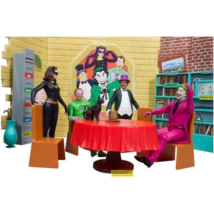 Thumbnail - McFarlane DC Retro Playset Batman 66 Villains Lair