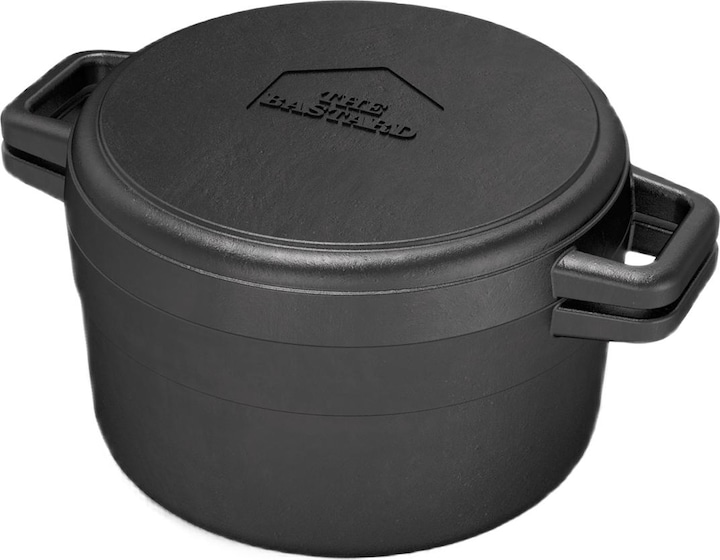 Produktbild The Bastard Bastard Dutch Oven & Griddle Small 20 cm gietijzer zwart