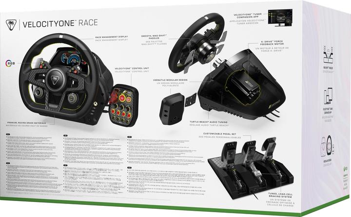 Immagine prodotto Turtle Beach Velocity One Race Volante e Pedaliera (PC, Xbox One S, Xbox One X)
