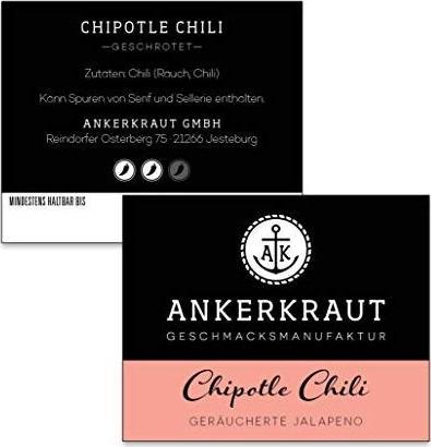 Image du produit Ankerkraut Gewürze chili au chipotle (55 g)