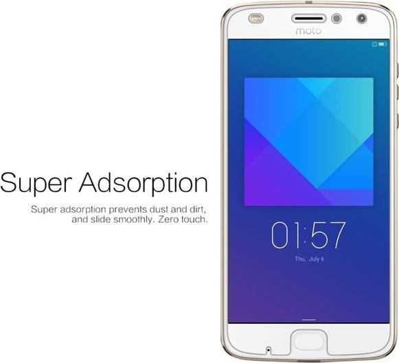 Actual product image Nillkin Super Clear Series (1 Piece, Motorola Moto Z2 Play)