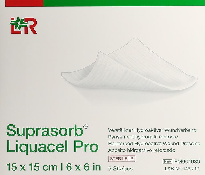 Produktbild Lohmann & Rauscher SUPRASORB LIQU PRO 15X15CM (5 x)