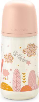 Productafbeelding Suavinex Fles 270ml Dromen 3M+ roze (270 ml)