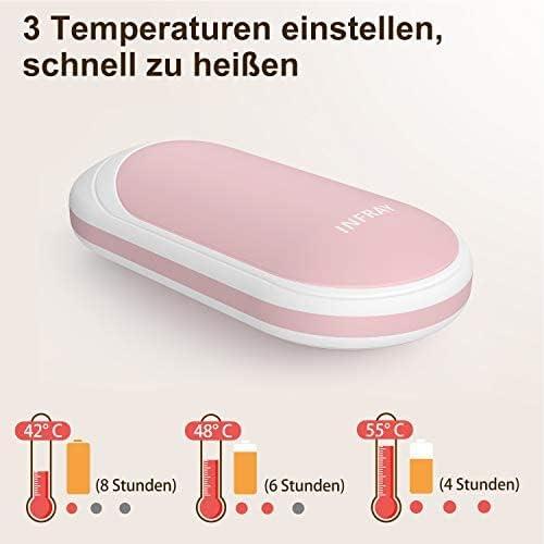 Actual product image Infray Hand warmer with powerbank