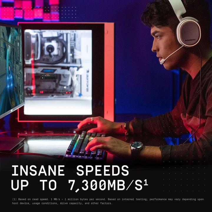 Produktbild WD Black SN850X mit Heatsink powered by SANDISK (1000 GB, M.2 2280)