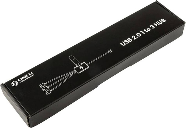Immagine prodotto Lian-Li PW-U2HB Convertitore USB da 1 USB a 3 USB