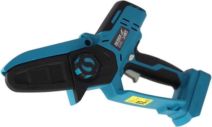 Produktbild Dedra Mini Akku-Kettensäge 18V, 4" Führungsstange SAS+ALLE DED7099 (Akku Kettensäge)