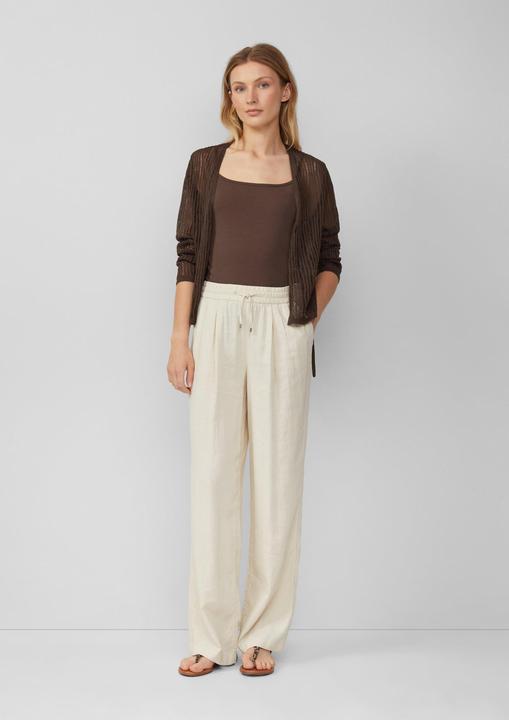 Produktbild S.Oliver T-Shirt Slim-Fit-Top aus Baumwollmix mit verstellbaren Spaghettiträgern (44)