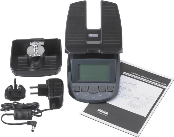 Produktbild ratiotec Geldwaage RS 2000 (Made in Germany)