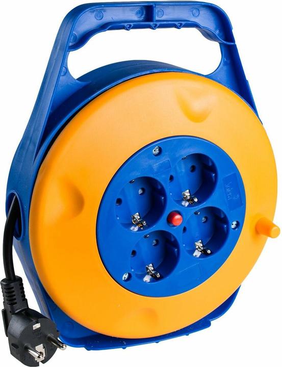 Solera Kabelaufwicklung 7412/1 4 Stecker 3 X 1 Mm 10 M (10 m, 1 mm²)