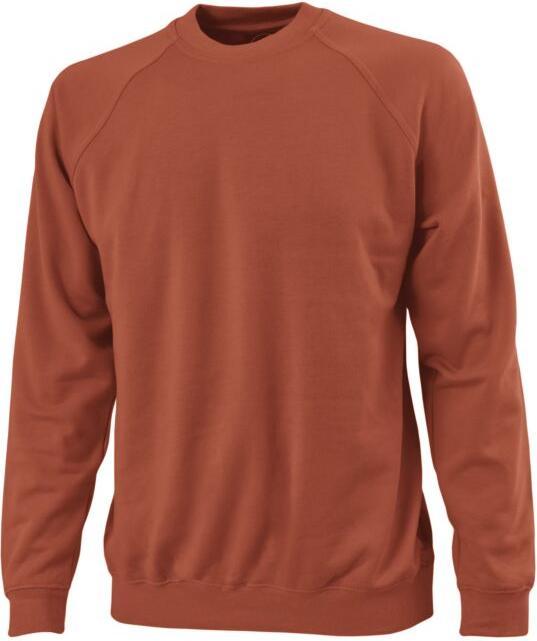 Produktbild HTA Unisex-Sweatshirt mit Bündchen, innen geraut (M)