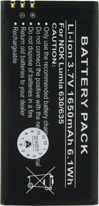 Image du produit Nokia Batterie BL-5H Batterie Lumia 630, Lumia 635