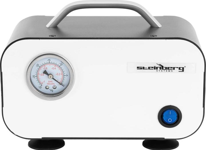 Produktbild Steinberg Elektrische Membran-Vakuumpumpe Laborpumpe Unterdruckpumpe ölfrei 20 W 10 l/min