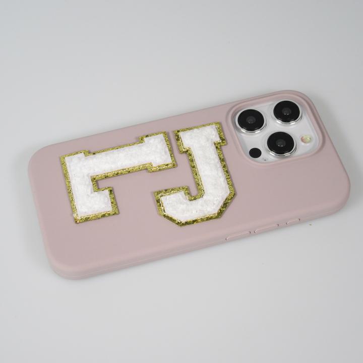 Produktbild PhoneLook Sticker Aufkleber für Handy/Tablet/Computer 3D gestickt Buchstabe R