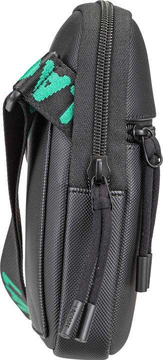Actual product image Lacoste Small LCST Slimline Piqué Bag - Black