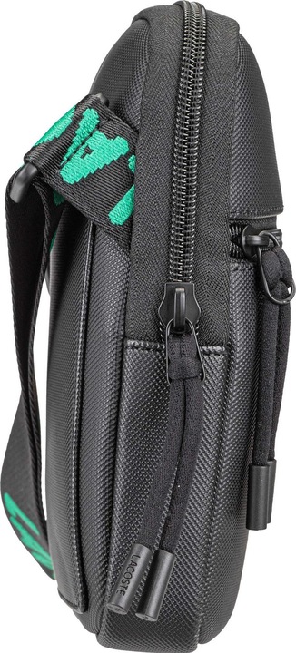 Produktbild Lacoste Small LCST Slimline Piqué Tasche - Schwarz