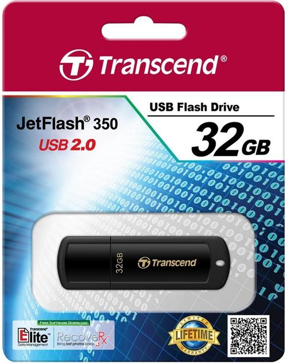 Produktbild Transcend JetFlash 350 (32 GB, USB-A)