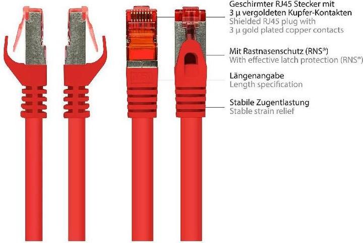 Produktbild Good Connections Alcasa 40m Cat6 RJ-45 (S/FTP, CAT6, 40 m)
