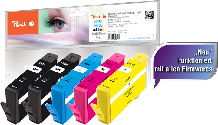 Produktbild Peach 934/935 MultiPack Plus (C, M, Y)