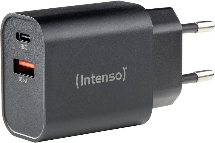 Produktbild Intenso Power Adapter W30AC, 30W, USB-A und USB-C Anschluss, für iPhone, iPad, Tablet, Samsung Galax (30 W)