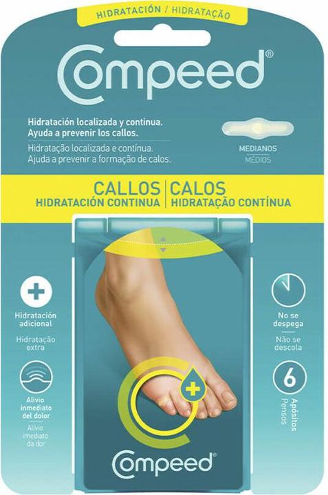 Actual product image Compeed Calluses Continuous hydration 6h (Foot deodorant & powder)