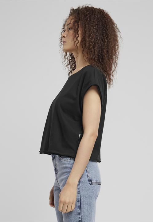 Produktbild Urban Classics Ladies Organic Open Edge Tee - 126809 (5XL)