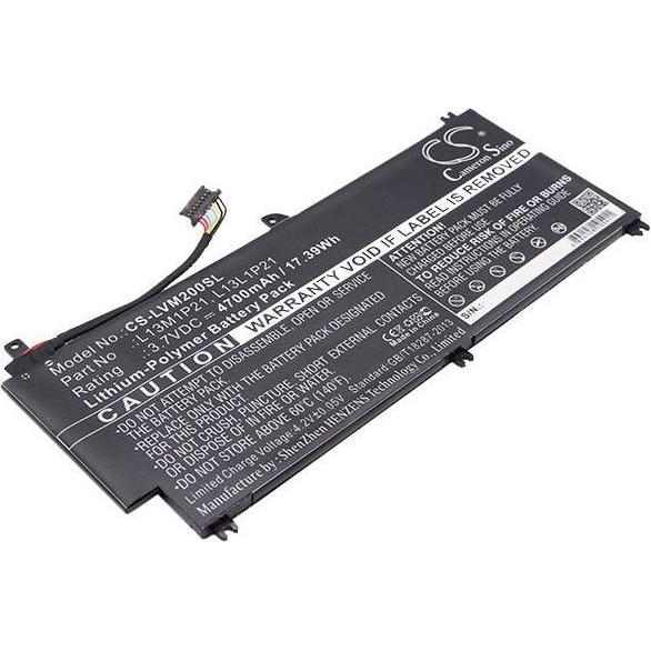 Thumbnail - CoreParts Battery for Lenovo Mobile (4700 mAh), Notebook Akku, Schwarz