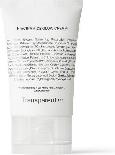 Actual product image Transparent Lab Niacinamide Glow Cream (50 ml, 24h cream)