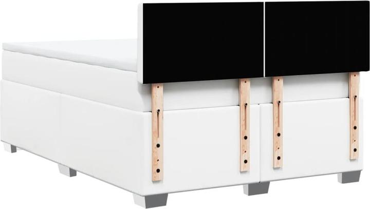 Immagine prodotto vidaXL Bo x letto a molle con materasso 160 x 200 cm in finta pelle (160 x 200 cm)