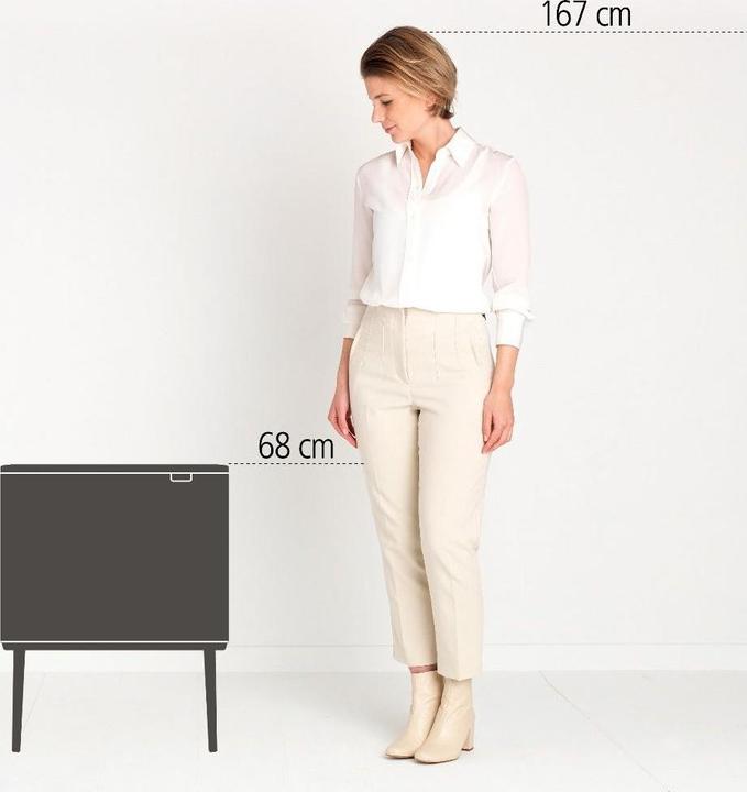 Actual product image Brabantia Bo Touch recycling bin (34 l)