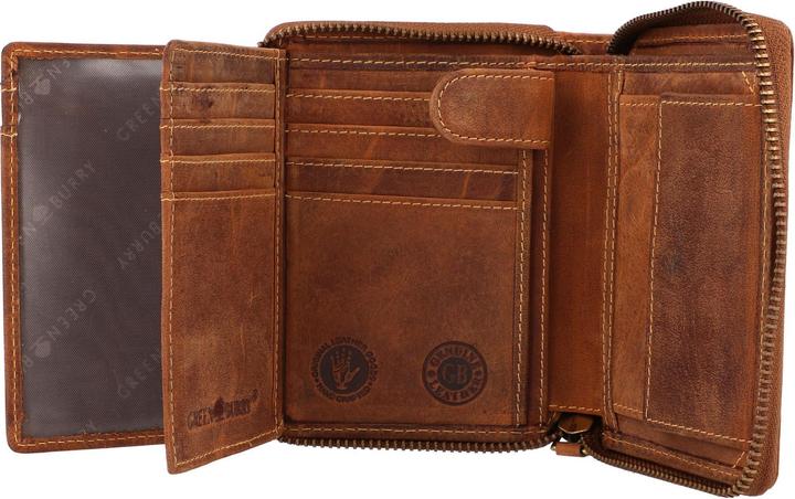 Image du produit Greenburry Porte-monnaie Vintage Signe du zodiaque en cuir 10 cm