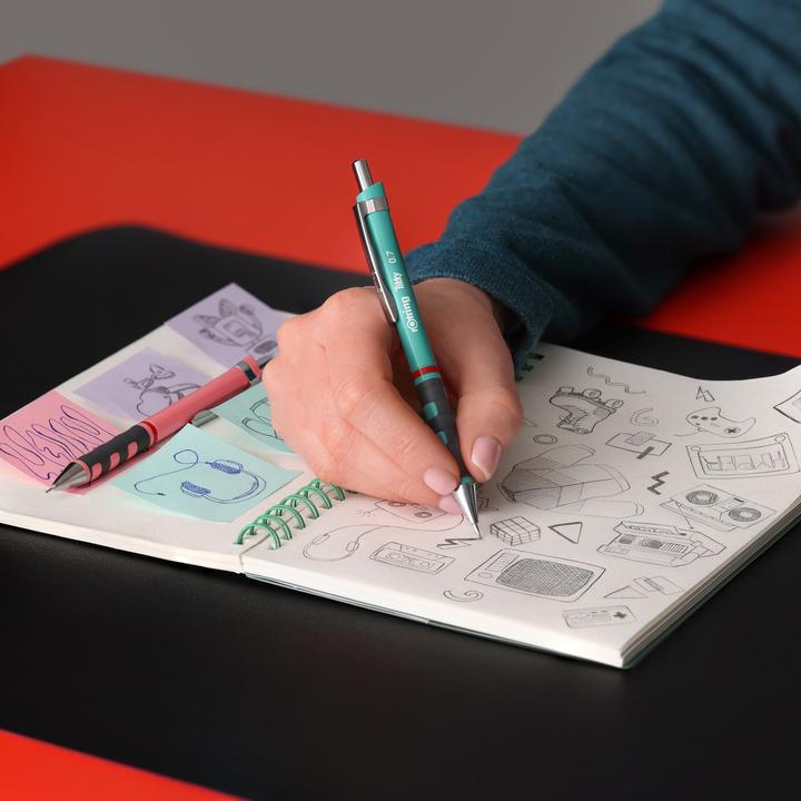 Actual product image Rotring Fine lead pencil Tikky 0.7 turquoise 12 pieces (0.70 mm, HB, 12 x)