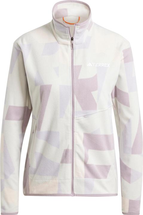 Produktbild adidas Women's Multi AOP Full Zip Fleece Jacket (S)