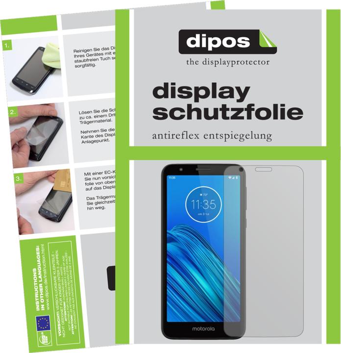 Produktbild Dipos Displayschutzfolie Antireflex (1 Stk., Motorola Moto E6)
