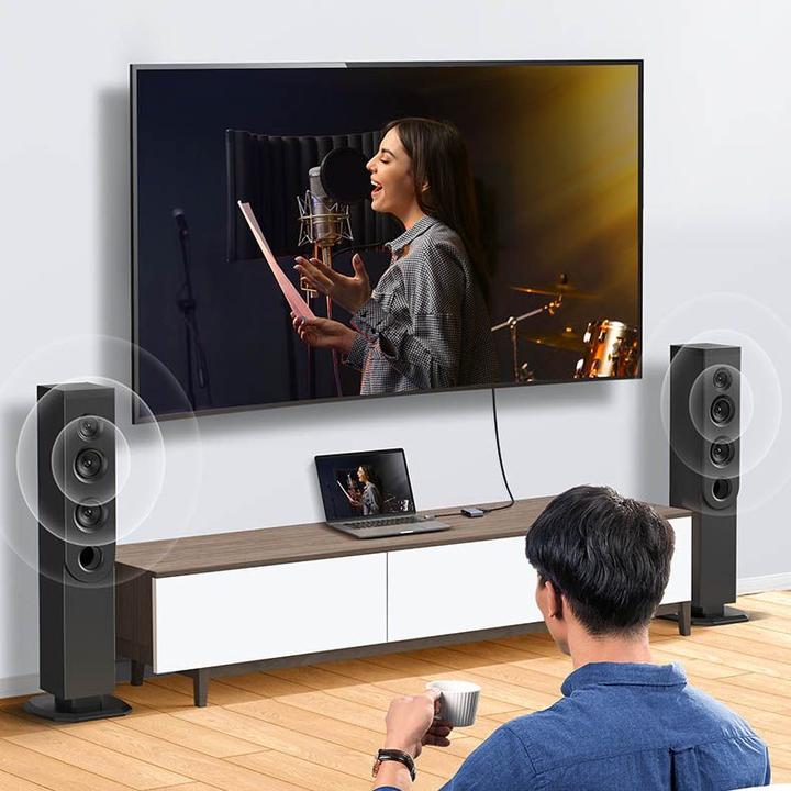 Immagine prodotto Ugreen adattatore convertitore USB - HDMI 1.3 (1920 x 1080@60Hz) + VGA 1.2 (1920 x 1080@60Hz) grigio