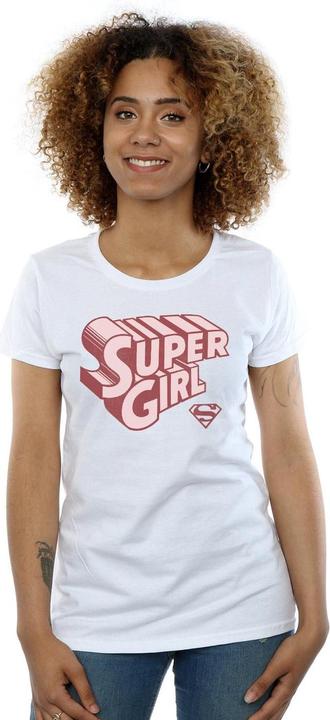 Immagine prodotto Supergirl Retro Logo Maglietta Donna (M)