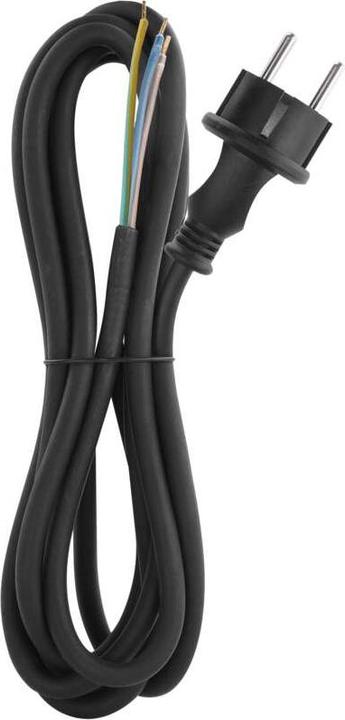Immagine prodotto Emos Cavo flessibile in gomma/neoprene 3×1,5mm2, 3m, nero (3 m)