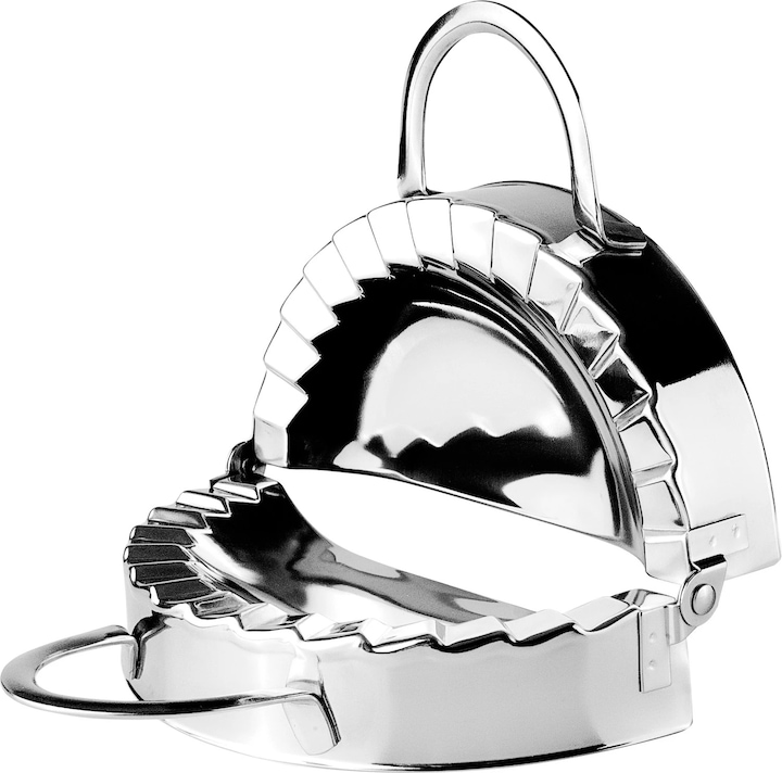 Actual product image Ibili Ravioli Former Edelstahl 15 cm Perfekt für die Herstellung von Empanadas, Ravioli und mehr