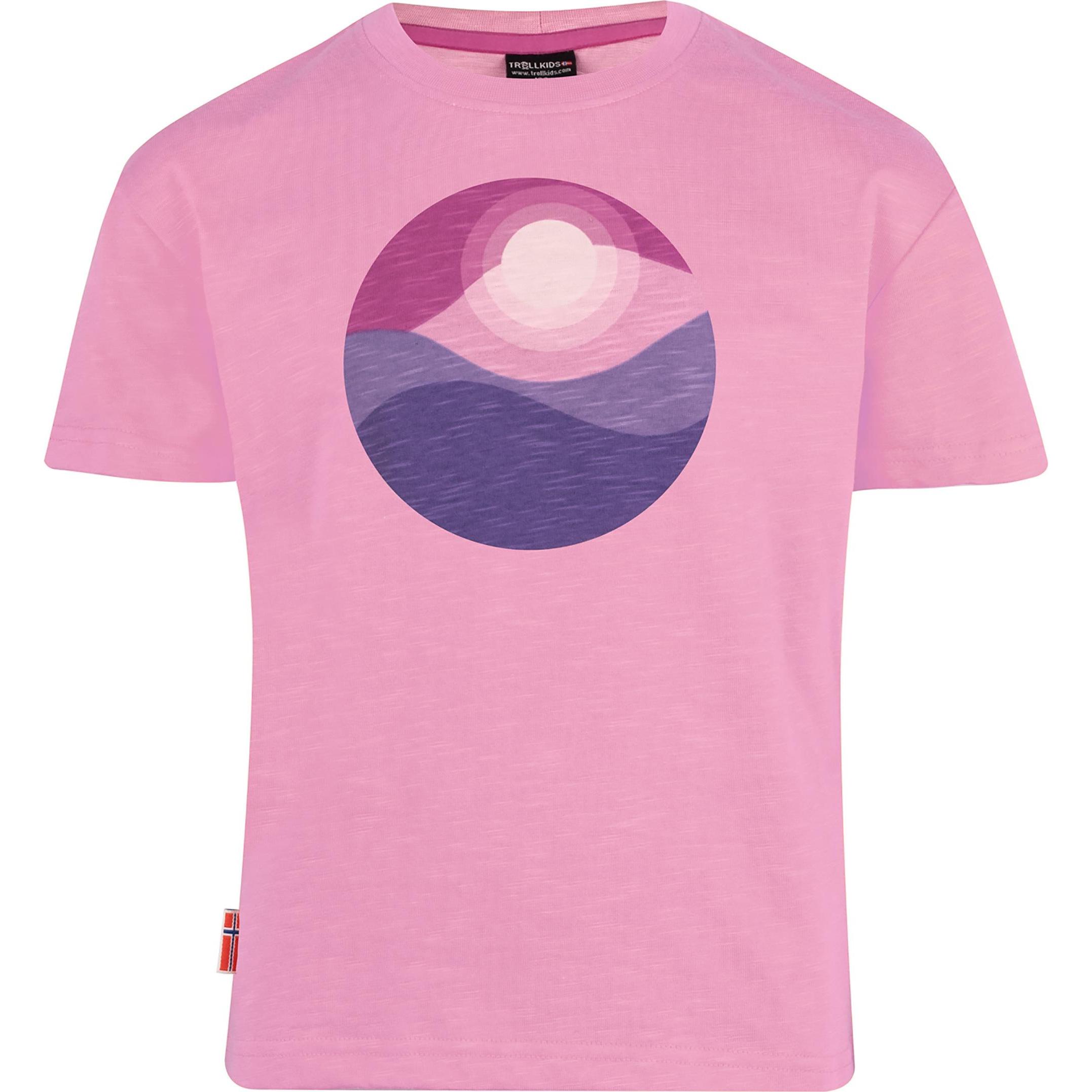 Thumbnail - Trollkids, Unisex, Shirt, Halsafjord, Rosa, (104)