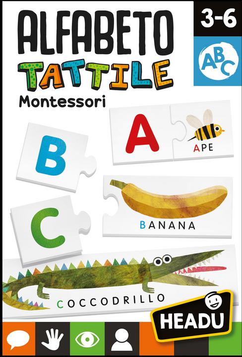 Produktbild Sombo IT Montessori Alfabeto Tattile (Italienisch)